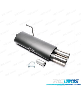 SILENCIOSO ESCAPE PARA PEUGEOT 206 09 1998- x2