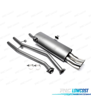 SILENCIOSO ESCAPE PARA BMW SERIE 3 E30 L4 1982-1993 x2 DTM