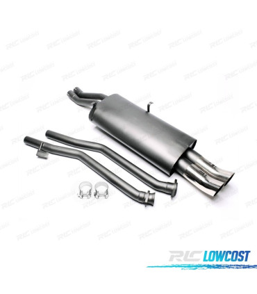 SILENCIOSO ESCAPE PARA BMW SERIE 3 E30 L6 1982-1993 x2 DTM