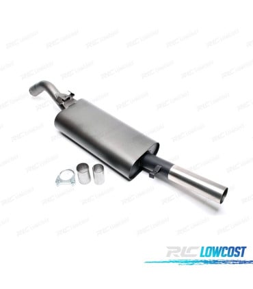 SILENCIOSO ESCAPE PARA VOLKSWAGEN VW GOLF II 1983-1991