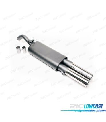 SILENCIOSO ESCAPE PARA VOLKSWAGEN VW GOLF II 08 1983-10 1991