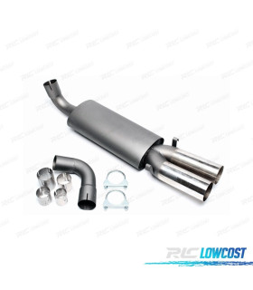 SILENCIOSO ESCAPE AUDI 80 1986-1996 x2