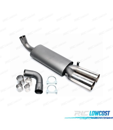 SILENCIOSO ESCAPE AUDI 80 1986-1996 x2