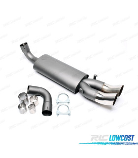 SILENCIOSO ESCAPE AUDI 80 1986-1996 x2 DTM