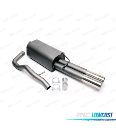 SILENCIOSO ESCAPE PARA VOLKSWAGEN VW BORA 1999-2005