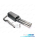 SILENCIOSO ESCAPE PARA VOLKSWAGEN VW BORA 1998-2005 x2