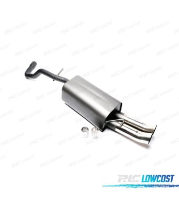 SILENCIOSO ESCAPE PARA SEAT LEON 09 1996- x2 DTM