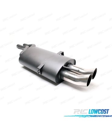 SILENCIOSO ESCAPE PARA BMW SERIE 3 E46 2000- x2 DTM