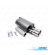 SILENCIOSO ESCAPE PARA BMW SERIE 5 TOURING E39 1998-2003 x2