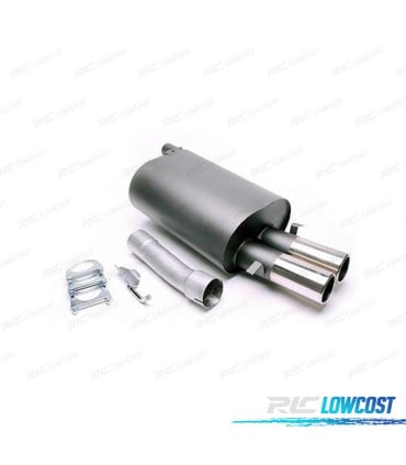 SILENCIOSO ESCAPE PARA BMW SERIE 5 TOURING E39 1998-2003 x2
