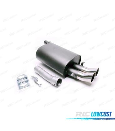 SILENCIOSO ESCAPE PARA BMW SERIE 5 TOURING E39 1998-2003 x2 DTM