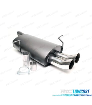 SILENCIOSO ESCAPE PARA BMW SERIE 3 E46 1998-2001 x2 DTM