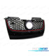PARRILLA VOLKSWAGEN VW GOLF 5 LOOK GTI NEGRA ROJA