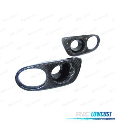 SOPORTE ANTINIEBLAS EN CARBONO PARAGOLPES M3 BMW E46 98-06