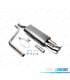SILENCIOSO ESCAPE PARA VOLKSWAGEN VW POLO III 1985-1994 x2 DTM
