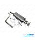 SILENCIOSO ESCAPE PARA VOLKSWAGEN VW POLO III 1985-1994 DTM