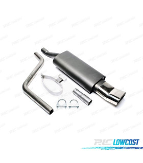 SILENCIOSO ESCAPE PARA VOLKSWAGEN VW POLO III 1985-1994 DTM