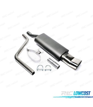SILENCIOSO ESCAPE PARA VOLKSWAGEN VW POLO III 1985-1994 DTM