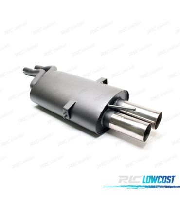 SILENCIOSO ESCAPE PARA BMW SERIE 3 E46 2000- x2