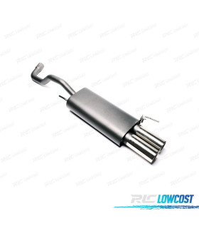 SILENCIOSO ESCAPE PARA VOLKSWAGEN VW POLO 1994-2001 x2