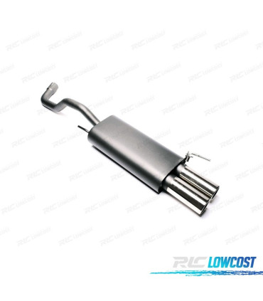 SILENCIOSO ESCAPE PARA VOLKSWAGEN VW POLO 1994-2001 x2