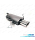 SILENCIOSO ESCAPE PARA BMW SERIE 3 E46 1998-2001 x2
