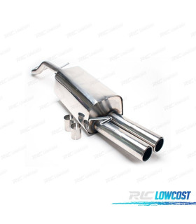 SILENCIOSO ESCAPE PARA AUDI A3 8L 09 1996- INOX x2