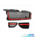 PARRILLA + BRANQUIAS RANGE ROVER SPORT 06-09 BLACK RED EDITION