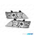 FAROS BMW Z3 OJOS ANGEL FONDO CROMO 96-02