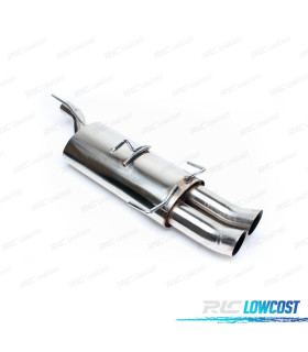 SILENCIOSO ESCAPE PARA OPEL ASTRA 1991-1998 INOX x2 DTM
