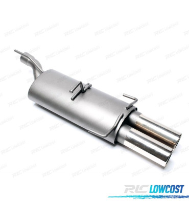 SILENCIOSO ESCAPE PARA OPEL ASTRA 1991-1998 x2