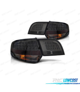 PILOTOS AUDI A3 8PA SPORTBACK 04-08 LED ROJO AHUMADO