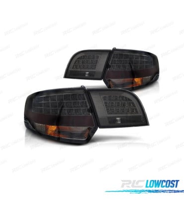 PILOTOS AUDI A3 8PA SPORTBACK 04-08 LED ROJO AHUMADO