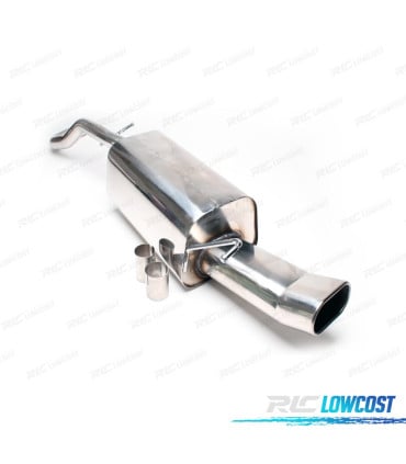 SILENCIOSO ESCAPE PARA VOLKSWAGEN VW GOLF IV 09 1996- INOX DTM