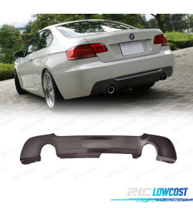 DIFUSOR BMW E92 E93 06-14 2 SALIDAS REDONDAS