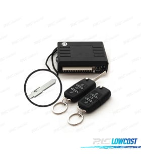 CIERRE CENTRALIZADO UNIVERSAL CON 2 MANDOS CON ESPADIN PLEGABLE