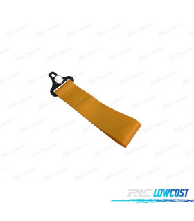 CINTA DE REMOLQUE AMARILLA EN TELA