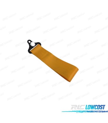 CINTA DE REMOLQUE AMARILLA EN TELA