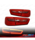PILOTOS AUDI A6 4G 11- LIGHT BAR ROJO CROMO