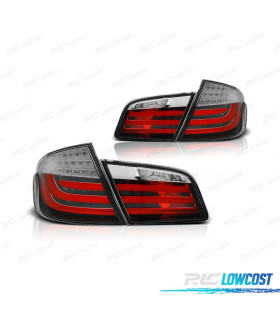 PILOTOS BMW SERIE 5 F10 10- LIGHT BAR FONDO ROJO