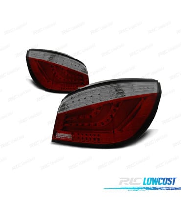 PILOTOS BMW E60 LCI 07-10 LED ROJO AHUMADO