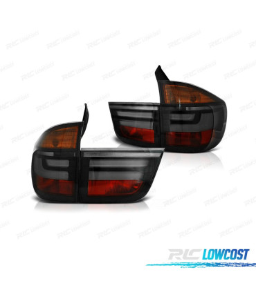 PILOTOS BMW X5 E70 07-10 LED LIGHT BAR AHUMADO