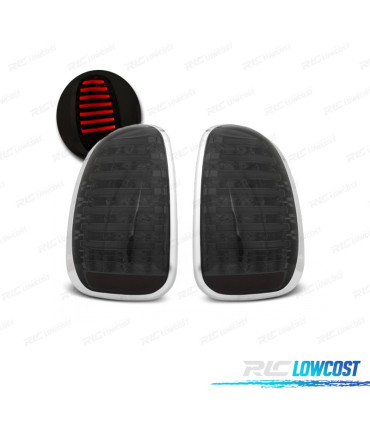 PILOTOS MINI R60 COUNTRYMAN 10-15 LIGHT BAR AHUMADO