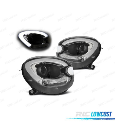 FAROS MINI R60 COUNTRYMAN 10-15 XENON TUBE LIGHT FONDO NEGRO