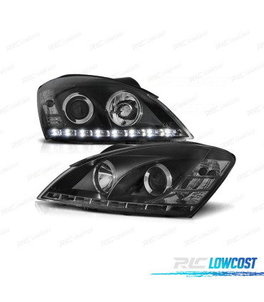 FAROS KIA CEED 07-09 LUZ DIURNA FONDO NEGRO H1