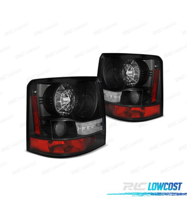 PILOTOS RANGE ROVER SPORT 05-09 LED FONDO NEGRO