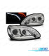 FAROS PARA MERCEDES CLASE S W220 98-05 TUBE LIGHT FONDO CROMO