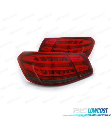 PILOTOS LED MERCEDES CLASE E W212 09-13 ROJO AHUMADO