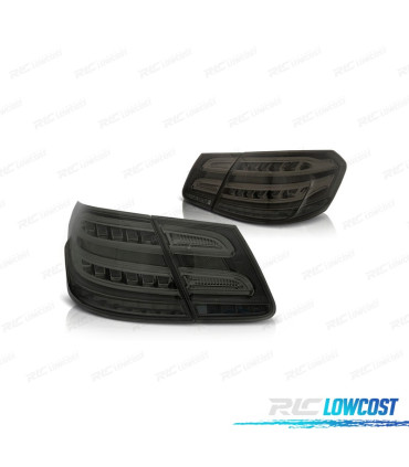 PILOTOS PARA MERCEDES CLASE E W212 09-13 LED CROMO AHUMADO