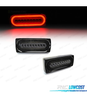 PILOTOS PARA MERCEDES CLASE G W463 LED FONDO CROMO AHUMADO
